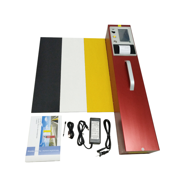 Retroreflectometer for Road Marking with printer